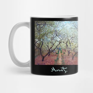 Orchard in Bloom (1879) by Claude Monet Mug